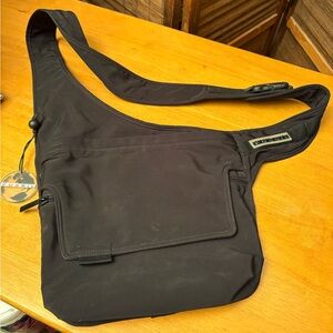 Fossil Black Crossbody Sling Bag